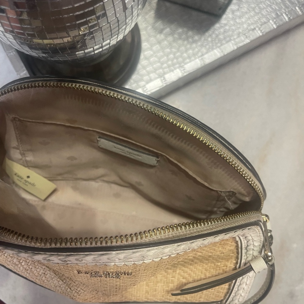 Kate Spade ♠️ Small Straw Crossbody ... - Picture 14 of 16